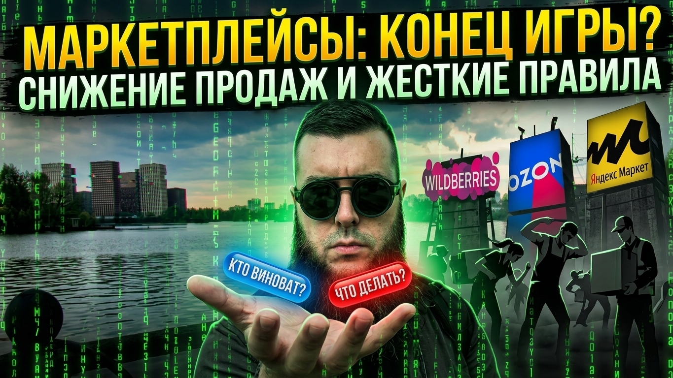 Маркетплейсы: кто виноват и что делать? Кризис бизнеса на МП #Ozon #WB #YandexMarket #НикитаРоманов