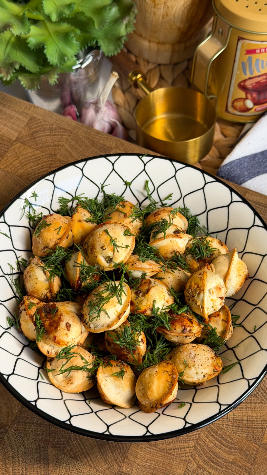 Пельмени в аэрогриле 🥟