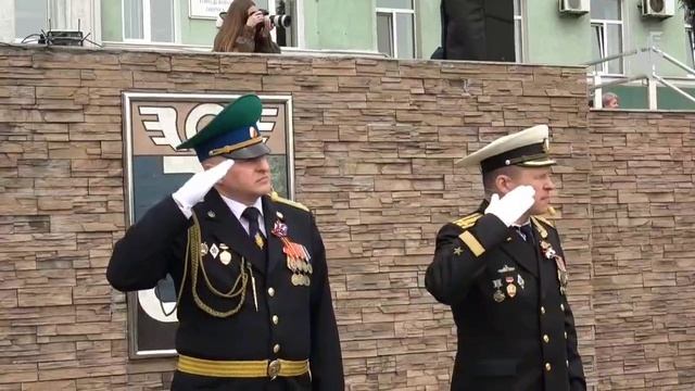 Репетиция митинга Дня Победы | Находка