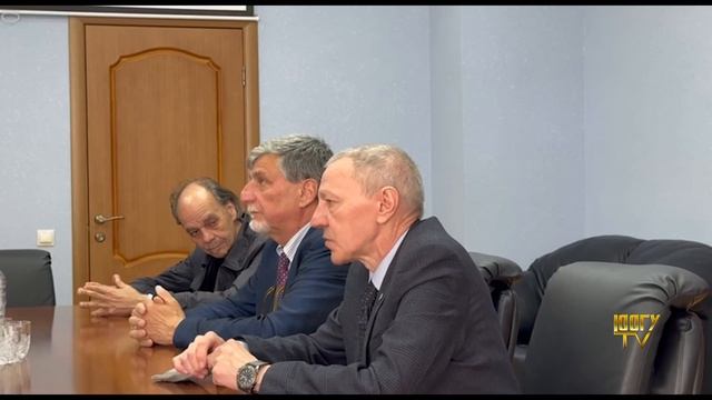⚡️Встреча ректора ЮОГУ Вадима Тедеева с делегацией Италии