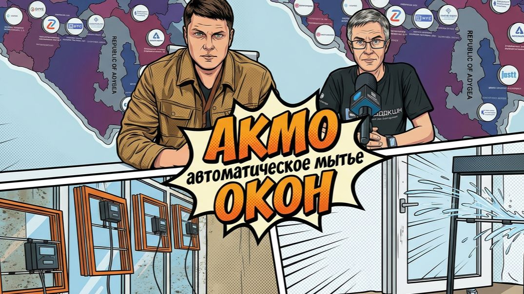 АКМО - автоматическая конструкция мойки окон.