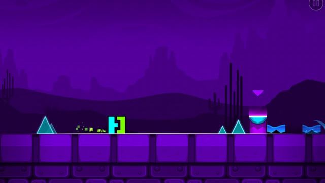 Играю в Geometry Dash SubZero.