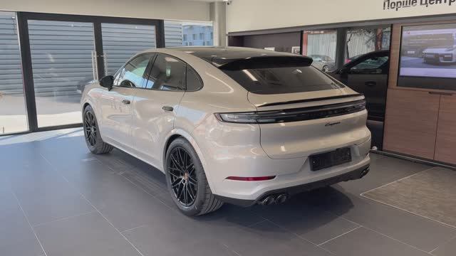 Porsche Cayenne Coupe 2025 In Cashmere Beige Color And Porsche Exclusive Interior In Mojave Beige