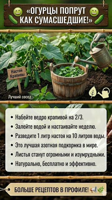 ОГУРЦЫ ПОПРУТ КАК СУМАСШЕДШИЕ
