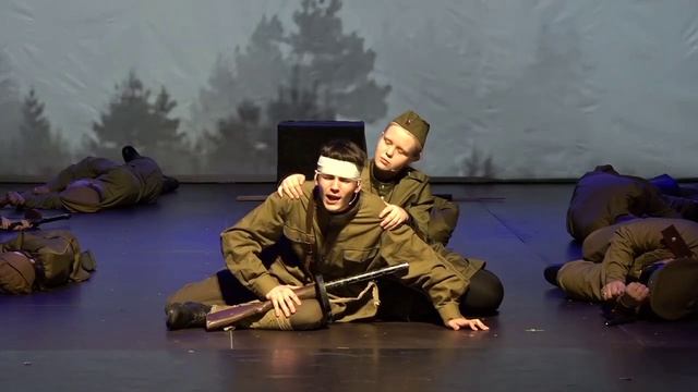 Санитарка и Боец! Спектакль Сердце Деда! Театр ТСМ ДК Исток Фрязино! Режиссёр Алексей Михайлов!