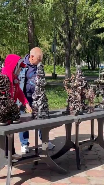 В Лениногорске прошла выставка ,,Художники о войне