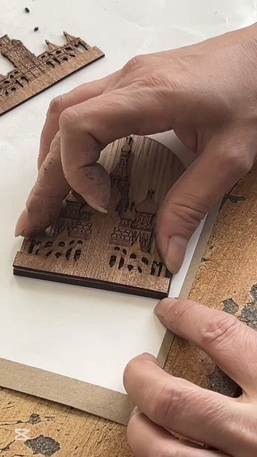 Многослойные магниты из шпона с брендированием