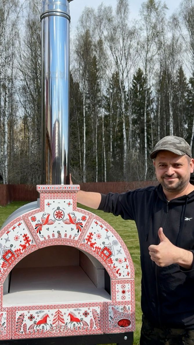 Сборка дровяной русской печи Жарушка