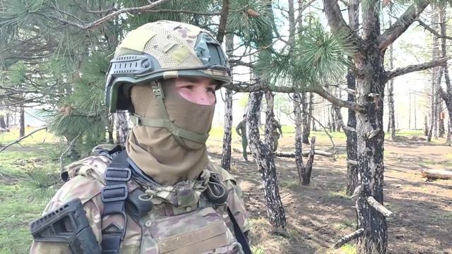 Подготовка штурмовых подразделений группировки войск «Запад» на полигоне