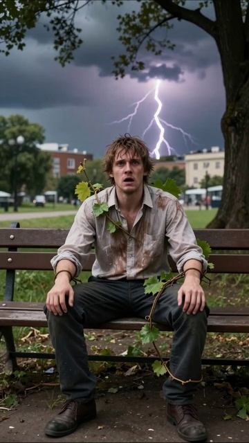 Шторм на горизонте: внутри шторма #дождь #гром #драма #природа