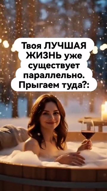 Твоя лучшая жизнь уже существует параллельно. Прыгаем туда?