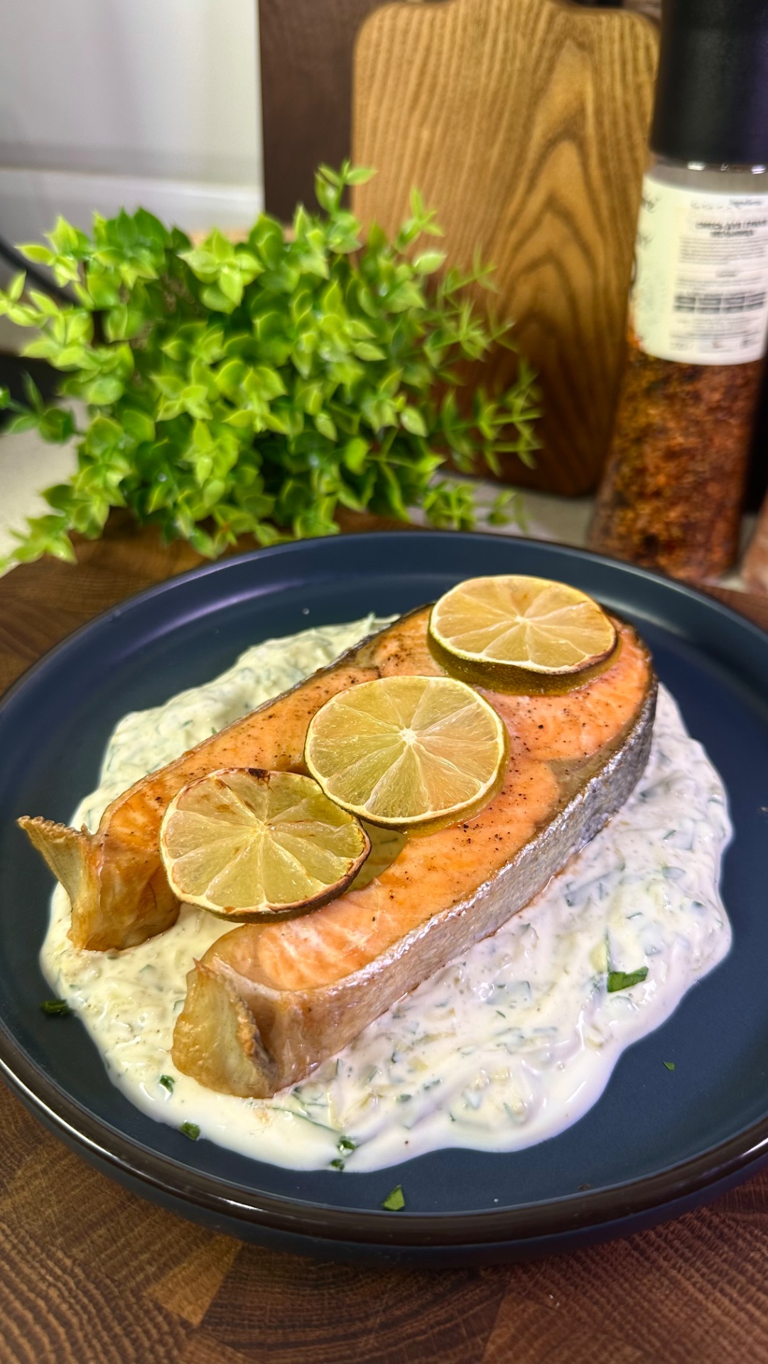 Рыба с лаймом и соус рыбе