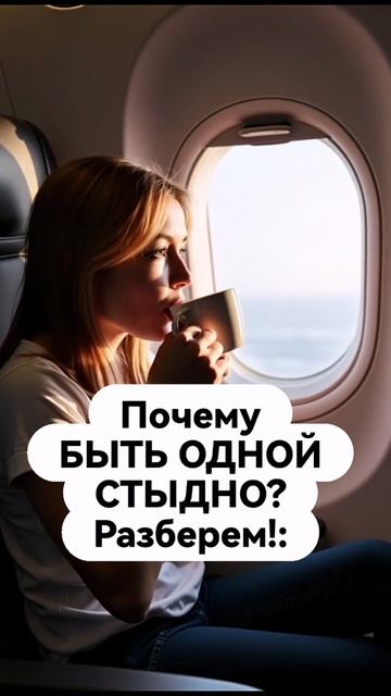 Почему быть одной стыдно?