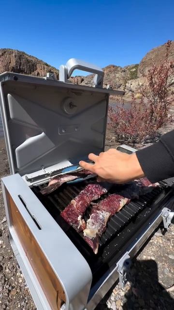 Гриль, друзья, закат и никакой суеты. Karbo Grill X1.