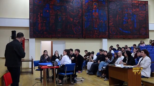 ✅Брейн-ринг между факультетскими командами в ЮОГУ в честь Дня Победы