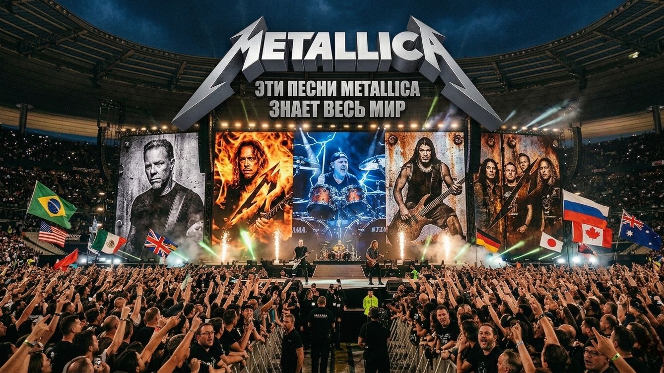 Легендарные песни Metallica, которые знает весь мир