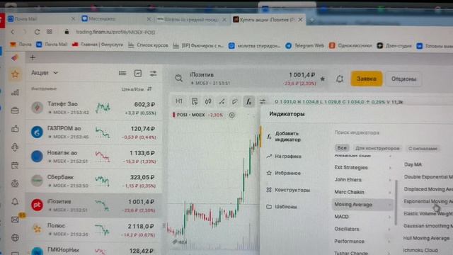 Торгуем акциями