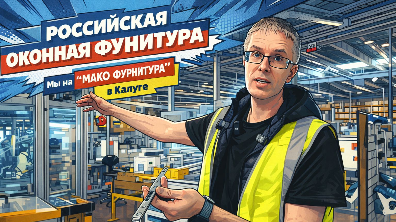 МАКО ФУРНИТУРА  -  МЫ НА РОССИЙСКОМ ПРОИЗВОДСТВЕ ОКОННОЙ ФУРНИТУРЫ