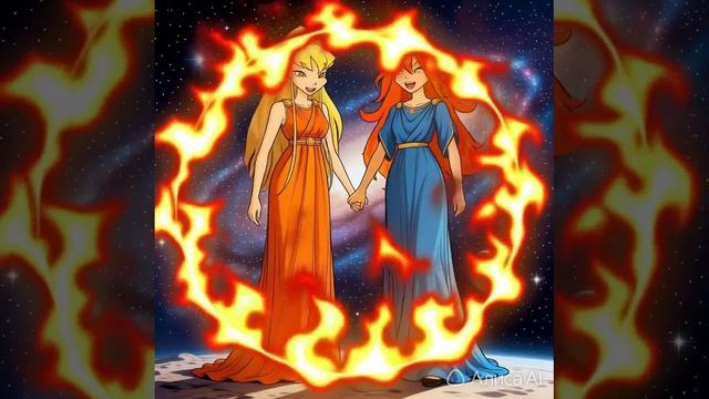 совместное заклинание вселеникс Стеллы и Блум
