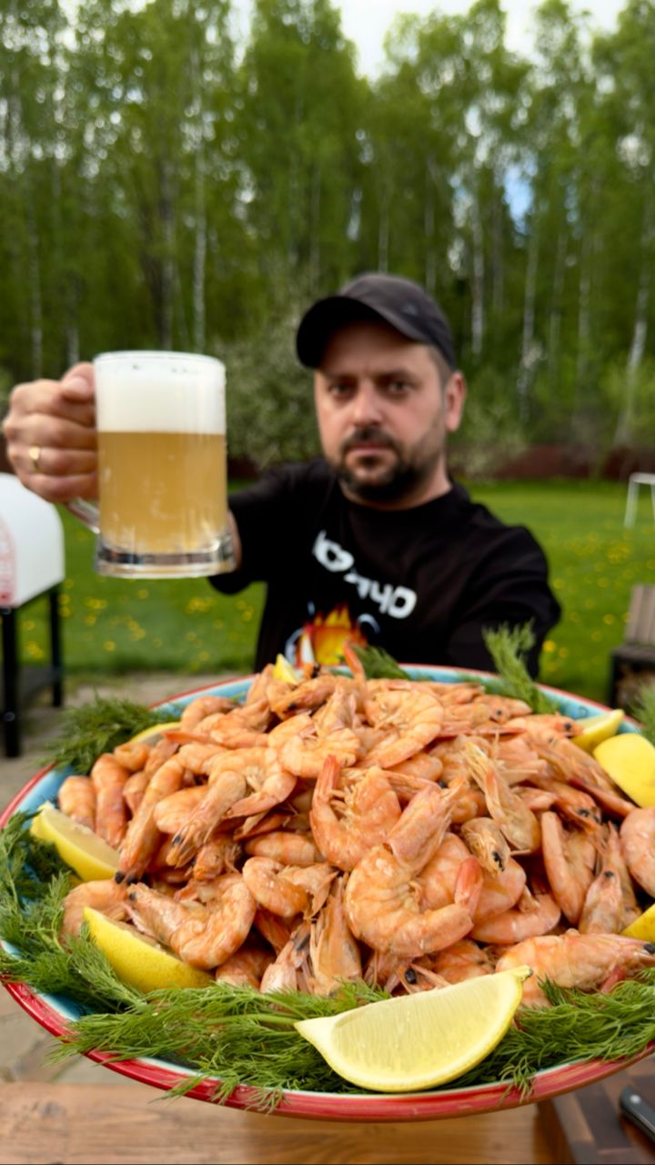 Как вкусно приготовить креветки в казане