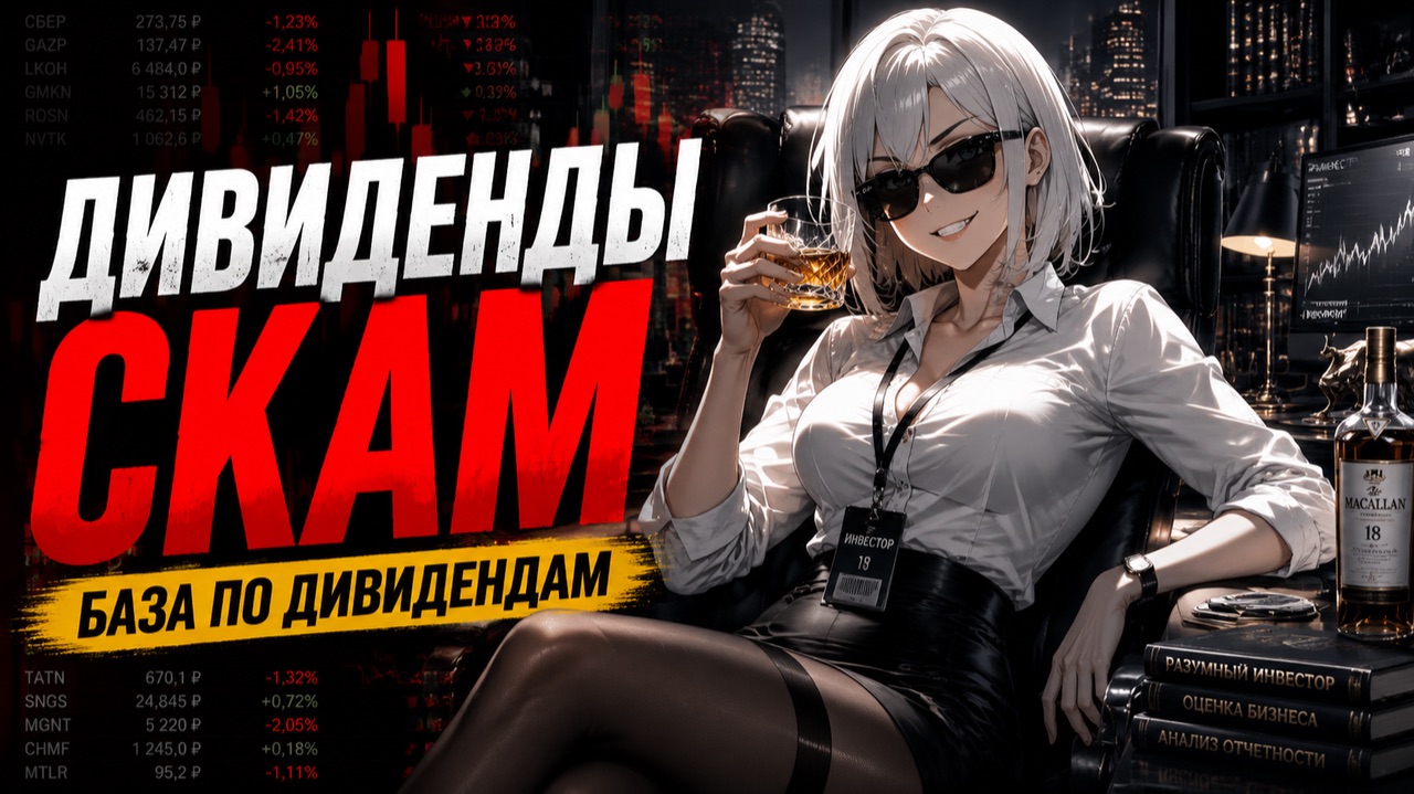 Дивидендная Стратегия - НЕ покупай Акции ПОКА не посмотришь это видео 💀 ОШИБКИ НОВИЧКОВ