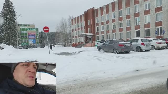 Началась зима в апреле. Про дрова и горбыль.