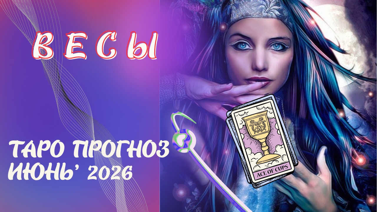 ВЕСЫ - таро прогноз на июнь 2026 от Наталии Эллиф