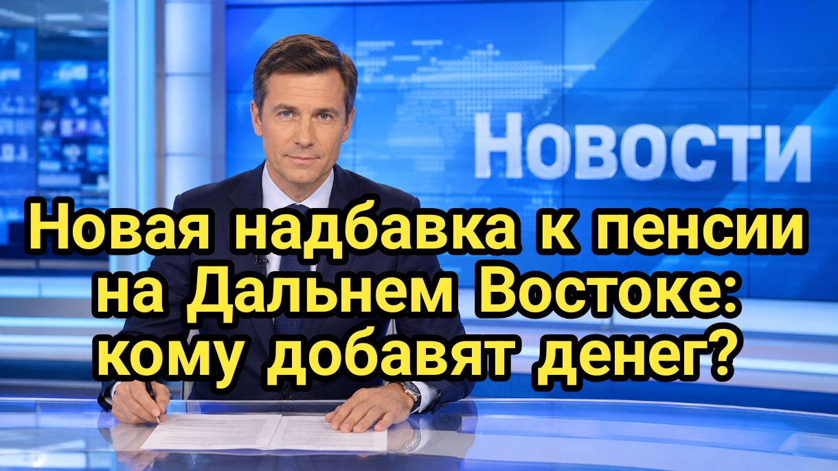 Пенсии предложено увеличить жителям Дальнего Востока