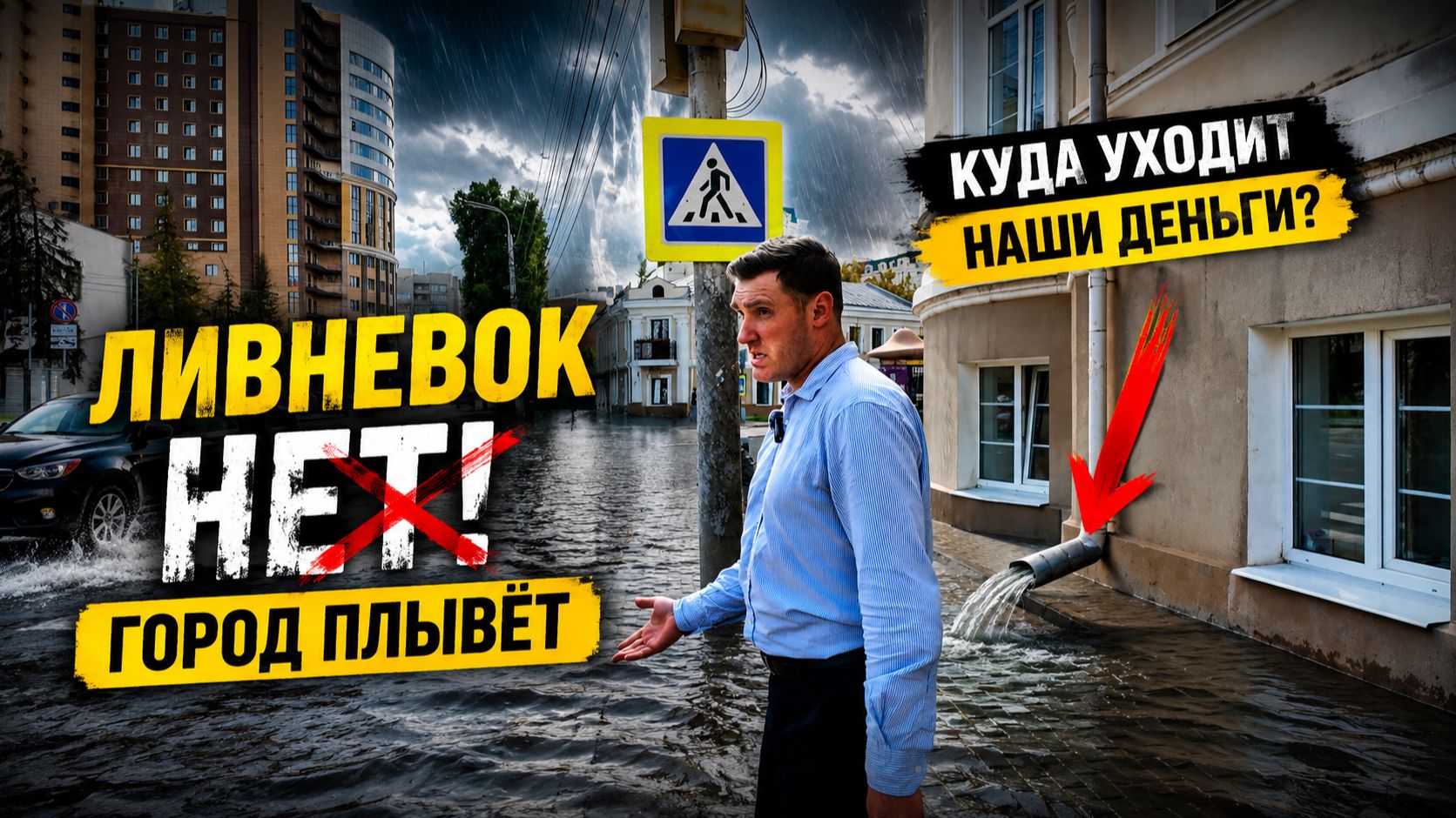 Ливневки Воронежа: не политика, а инженерная задача.