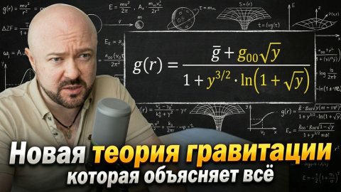 Новая физика: Новая теория гравитации которая объясняет всё без тёмной материи и энергии.