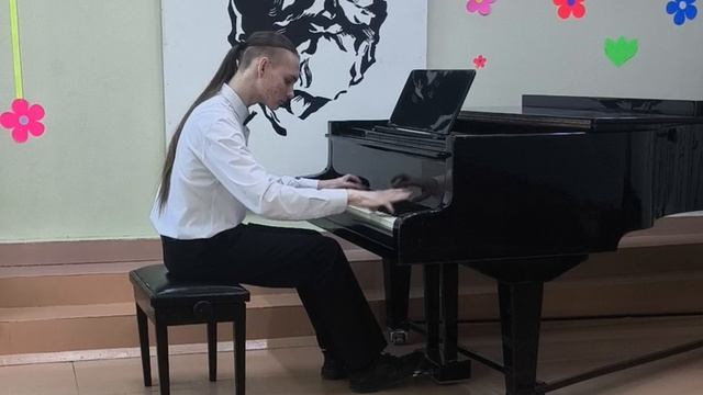 Этюд Черни Op. 740 №4 исполняет Сердюк Илья 16 лет