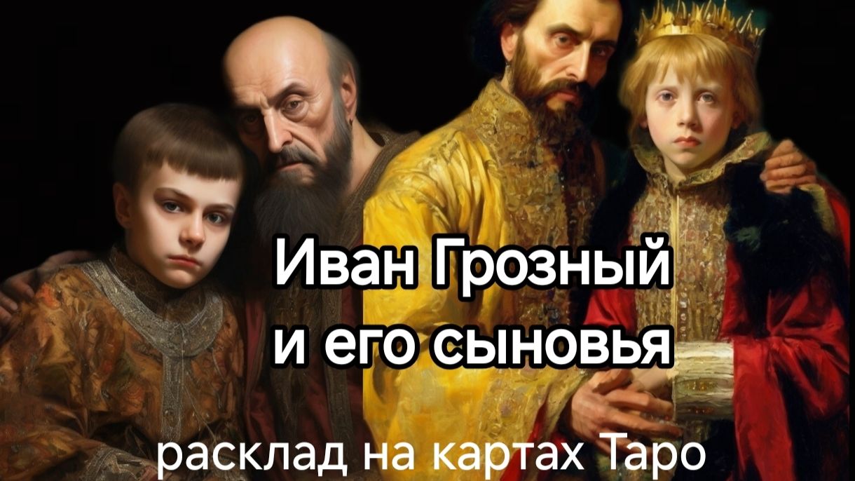Иван Грозный и его сыновья.
