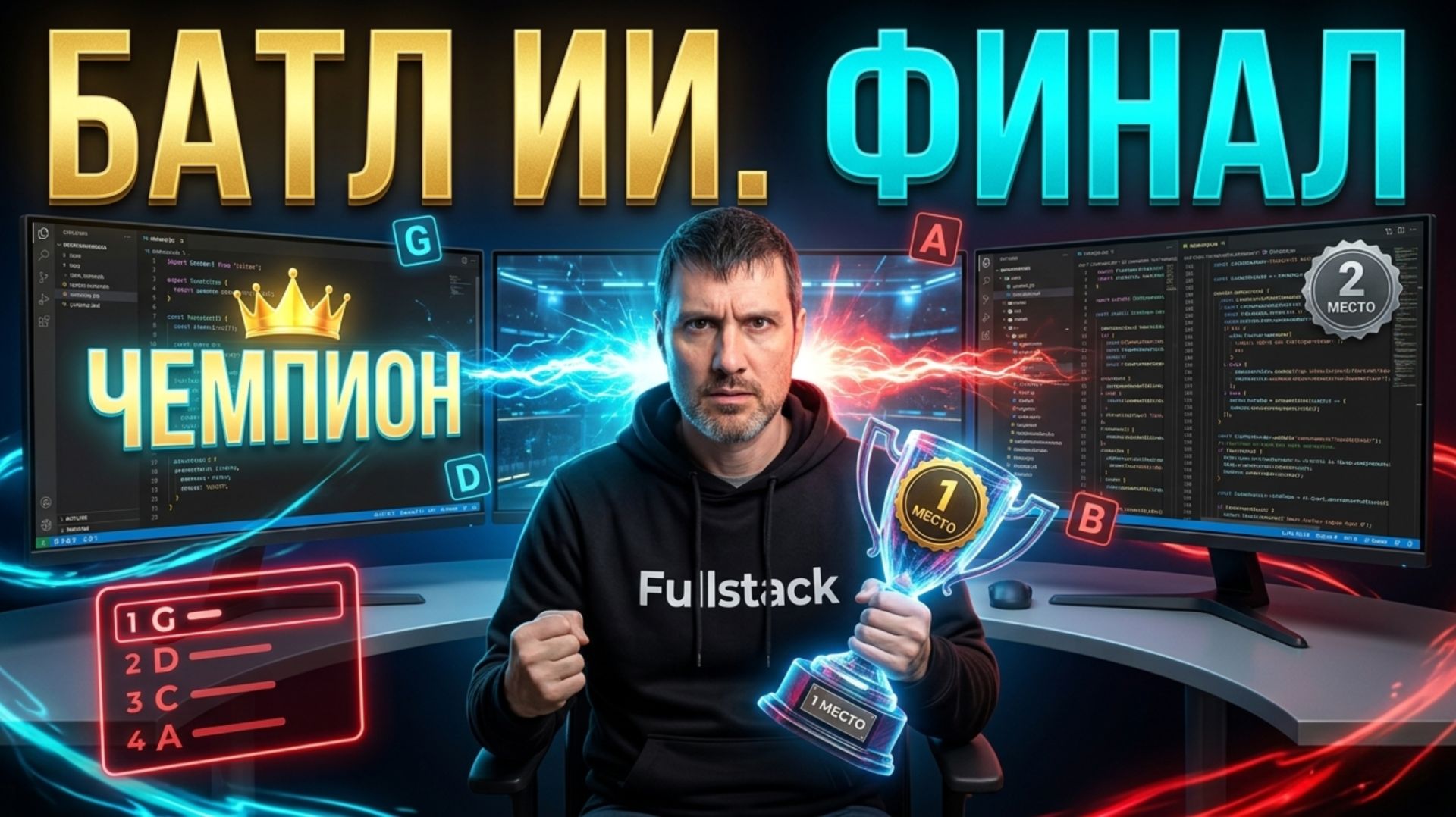 СЛЕПОЙ БАТЛ ИИ: кто пишет код, а кто ломает проект?