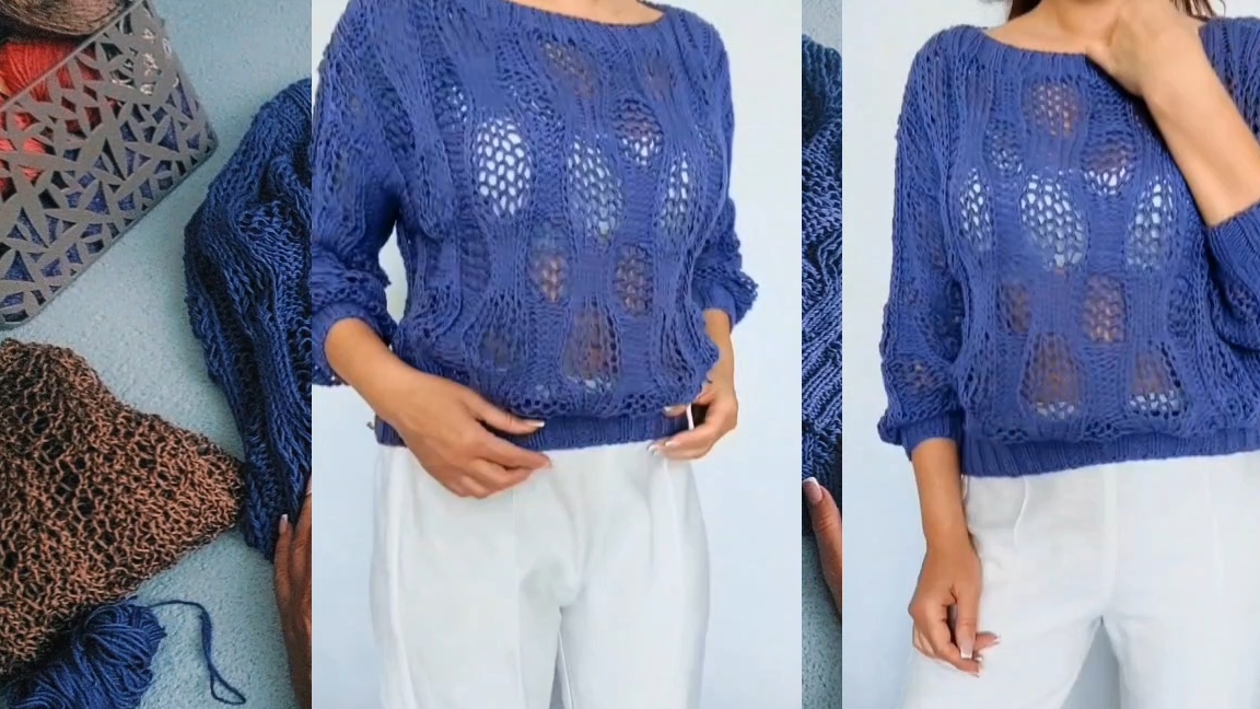 🔥 ДЖЕМПЕР  БУФЫ И ПРЯЖА YARNART Cotton