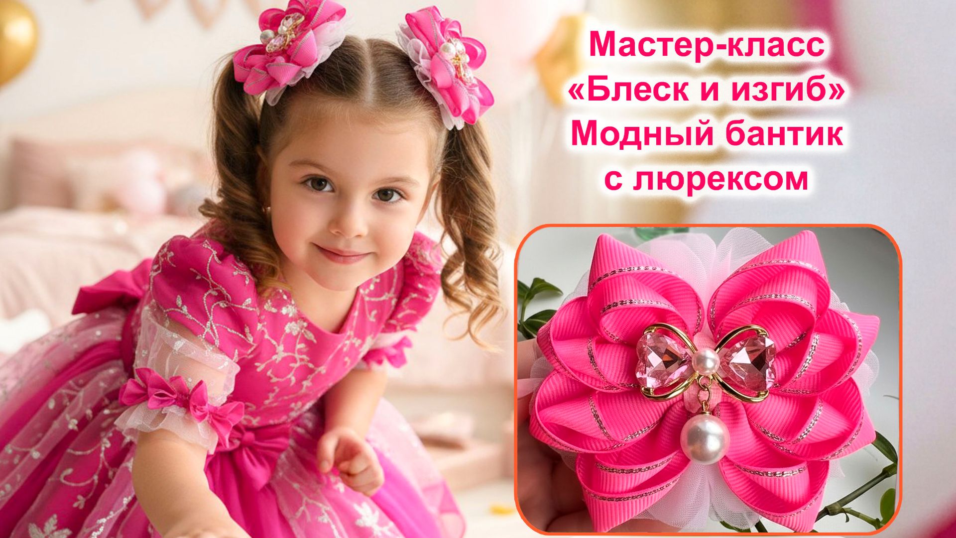 Бант-сияние. Лента с люрексом, которая меняет все.