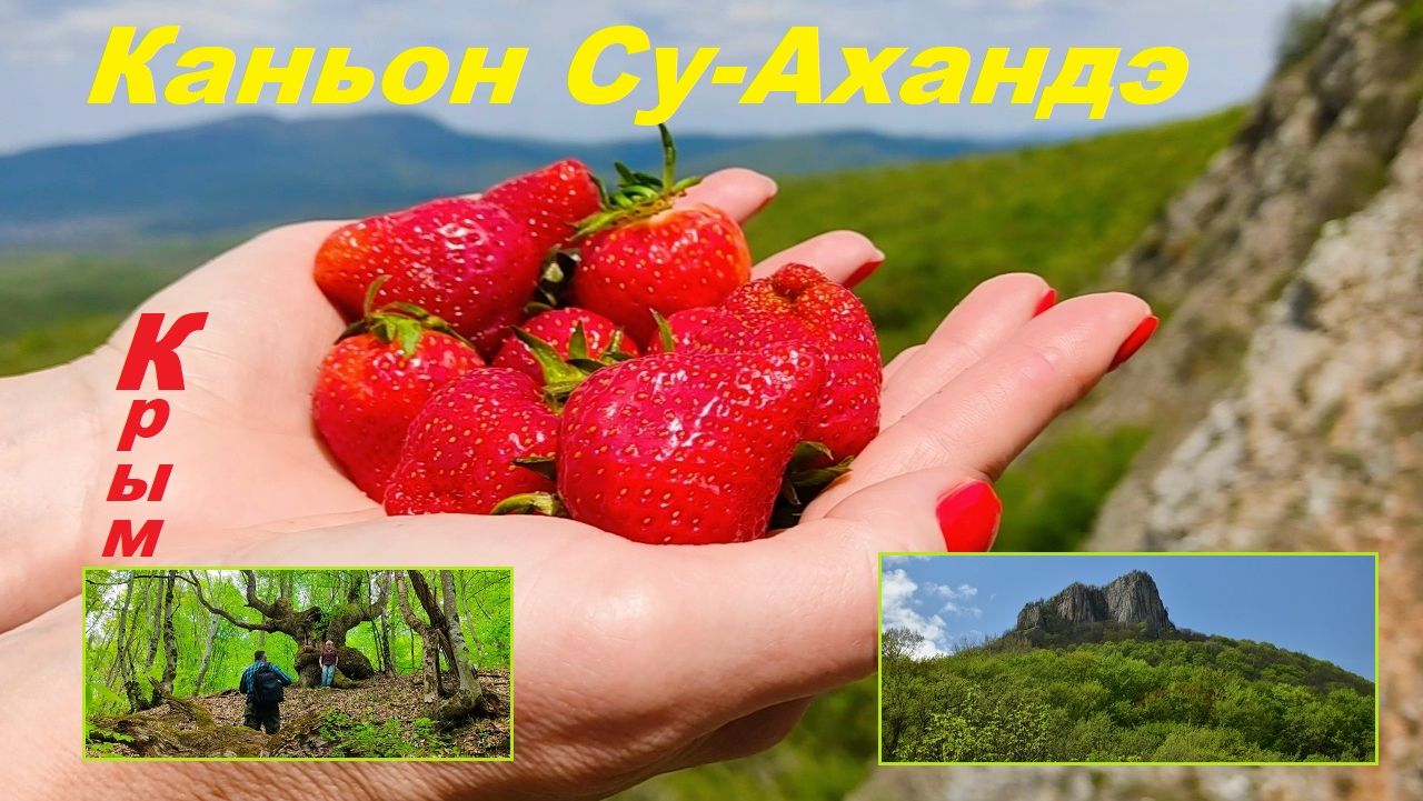 Каньон реки Су-Ахандэ снизу доверху.