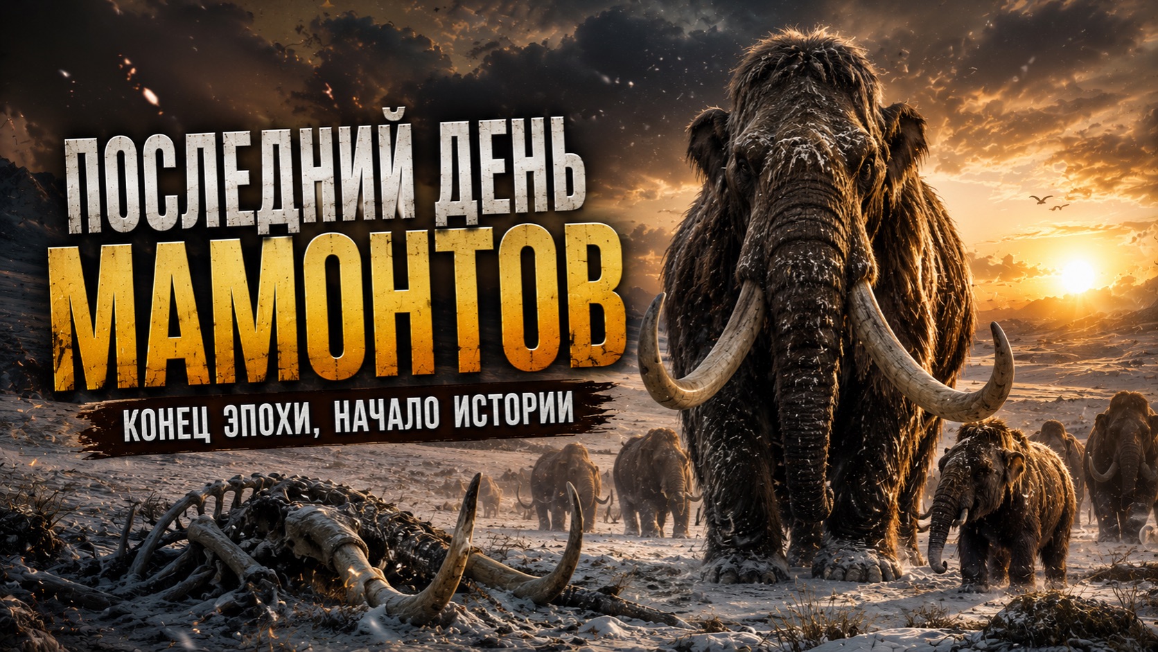 Последний день мамонтов | Документальный Фильм