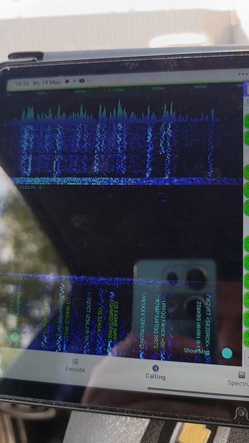 Немного FT8 в обед. #usdx #usdr #ft8 #ft8cn #ft8tw #hamradio #r3mdg
