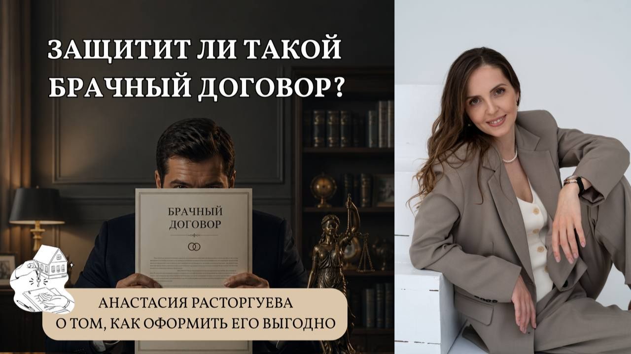 Защитит ли такой брачный договор?