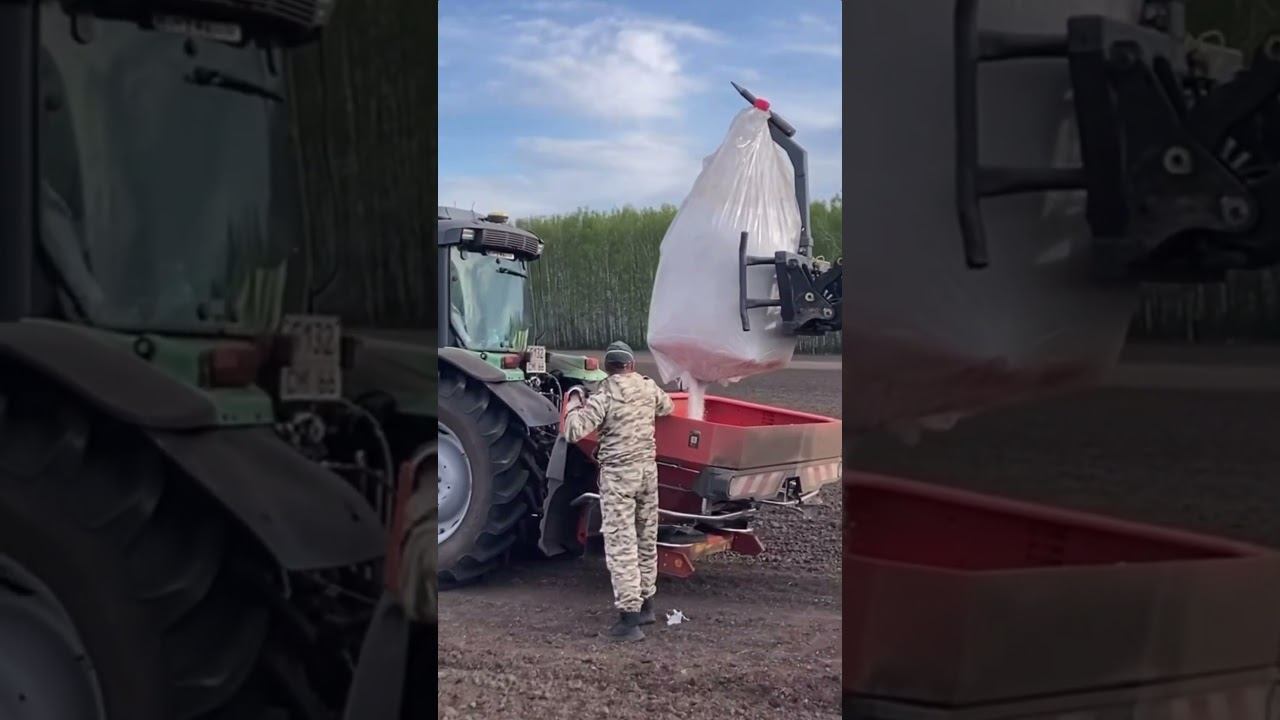Куда убирают снег из больших городов? #kuhn #agriculture #farming #сельскоехозяйство