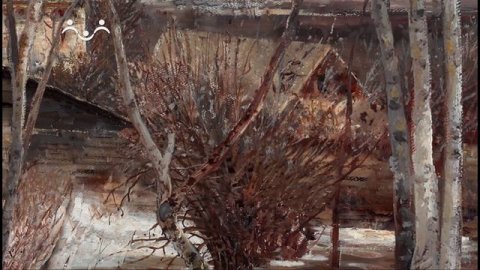 Картины русских художников. Образы русской жизни. ОРЗ. Саврасов. Грачи прилетели-