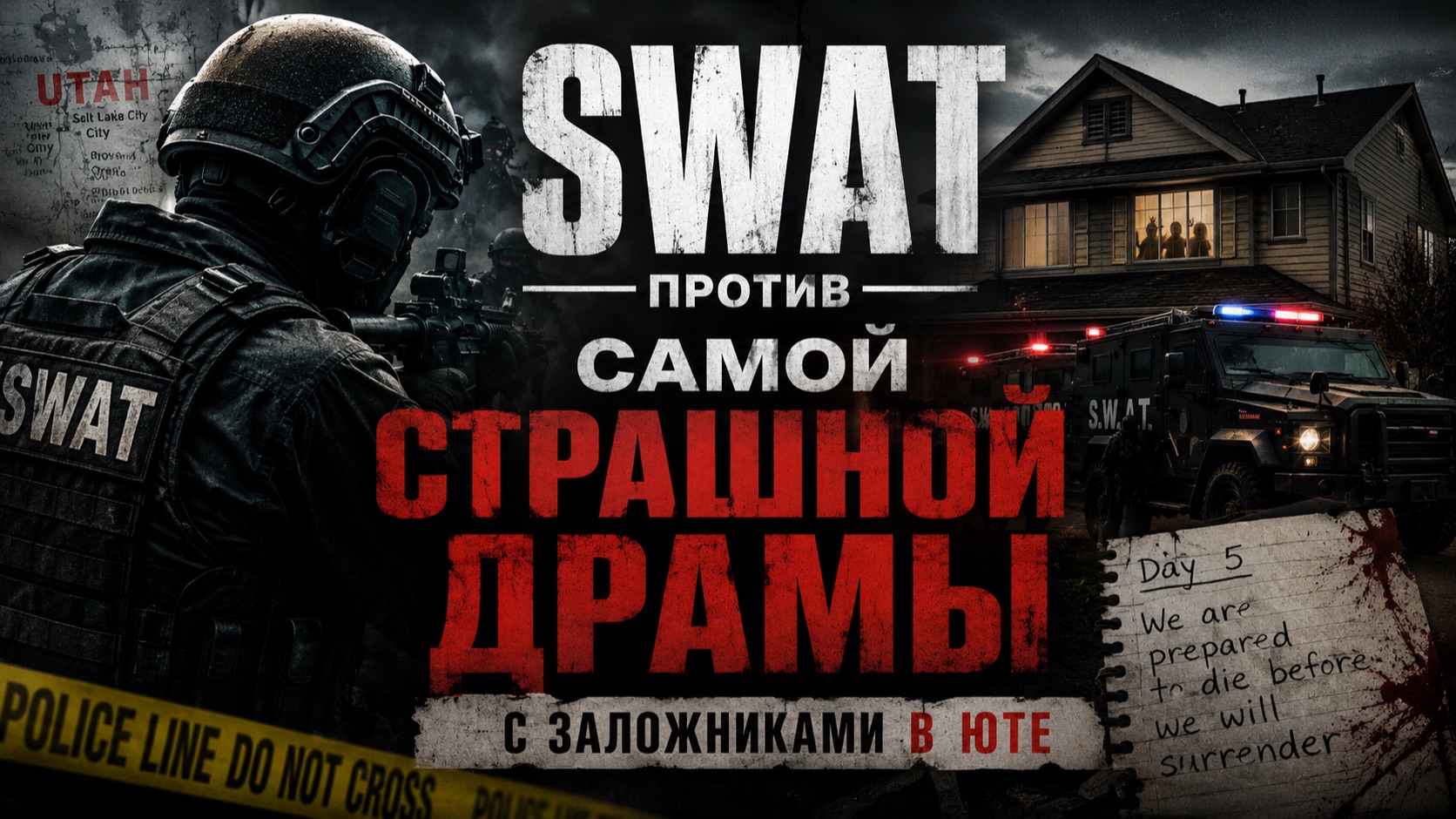 SWAT против самой страшной драмы с заложниками в Юте