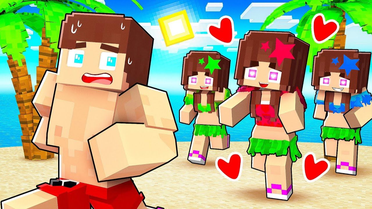 JJ Summer LOVE CURSE - Майзен Анимация Minecraft