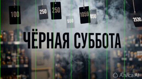 Переход для акций "Чёрная суббота" для реклам магазинов. Берите кто хочет.