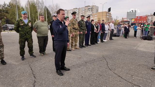 Оборонно-спортивный лагерь «Призывник-2026». Смотр строя и песни