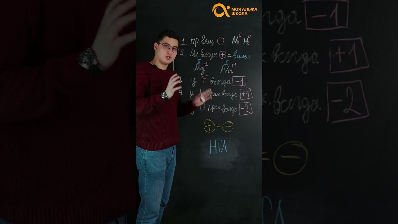 КАК ЛЕГКО РАССТАВЛЯТЬ СТЕПЕНИ ОКИСЛЕНИЯ? | химия #shorts