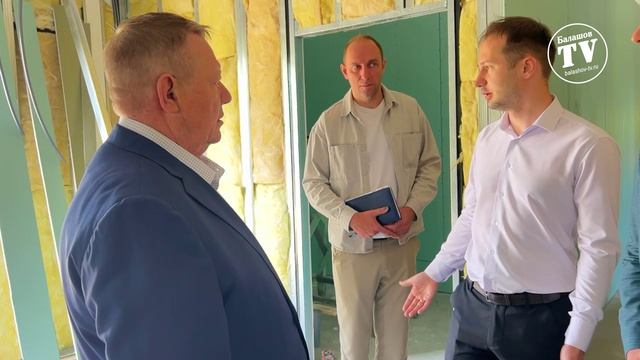 НИКОЛАЙ ПАНКОВ ОЗНАКОМИЛСЯ СО СТРОИТЕЛЬСТВОМ НОВОГО КОРПУСА В ДЕТСКОМ ЛАГЕРЕ «КОЛОС»