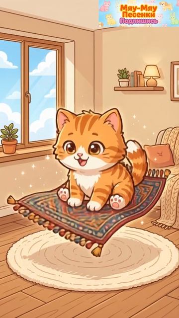 Котёнок Гав и ковёр-самолёт | Поставь лайк, чтобы он полетел 🪄😿😻