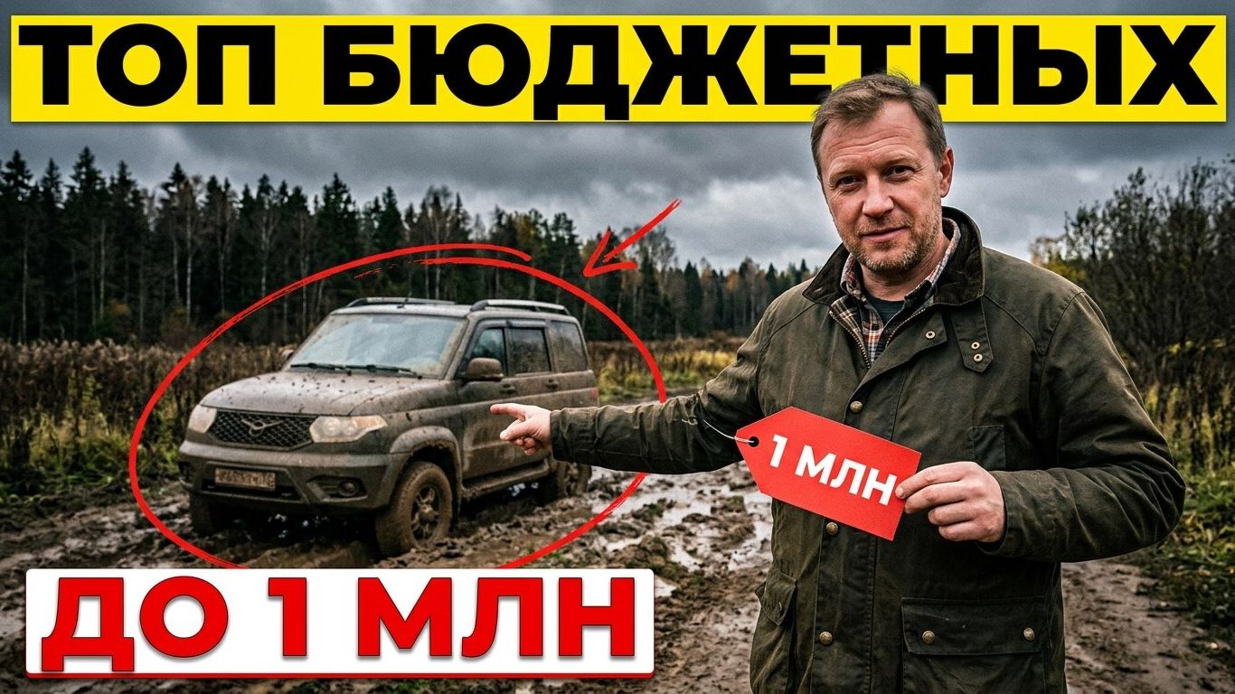 Бюджетные внедорожники с пробегом: ТОП-5 рамных монстров до 1 млн рублей