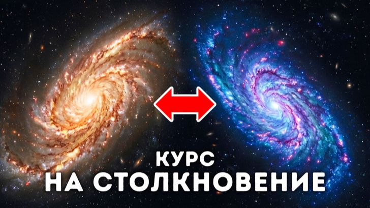 Андромеда летит к нам: почему это происходит? 🌌